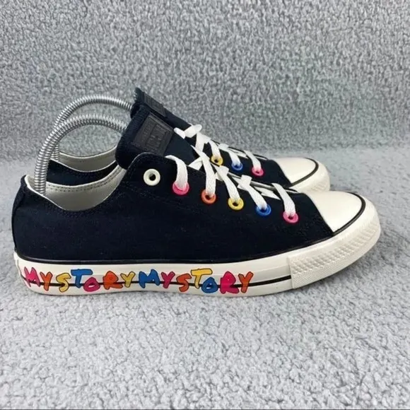 Converse chuck taylor All Star Ox My Story Shoes Womens 10.5 Unisex Sneakers NEW