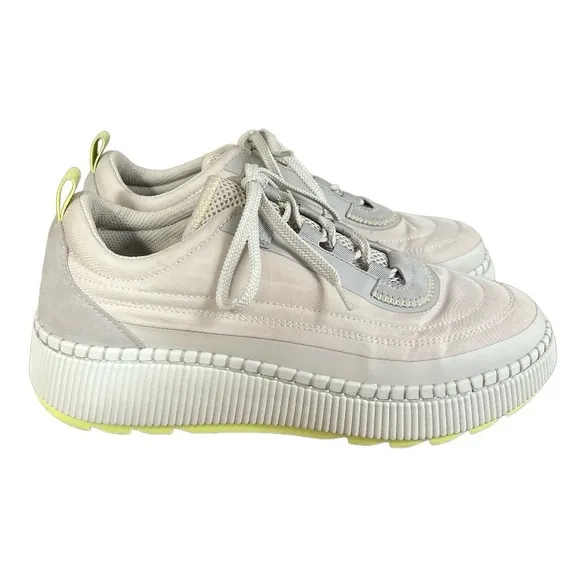 Cougar Womens Sayah Oyster Taupe Athletic‎ and Training Sneakers Size 10 Shoes