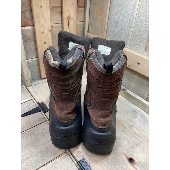 CRATER Ridge Insulated Waterproof Mens US8 Hunting Hiking Duck Winter Boots