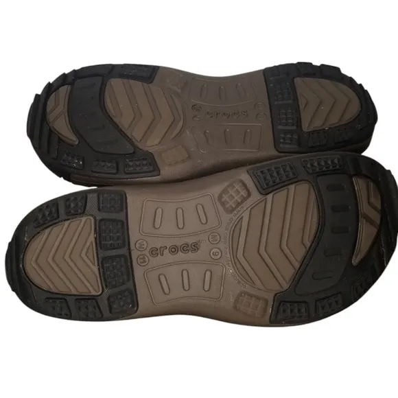 CROCS Brown Quick Trail Low Shoes Size 9 Mens 11 Womens