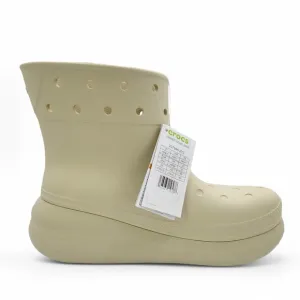 Crocs Classic Bone Waterproof Crush Rain Boots Mens 9 /Womens 11 New with Tag