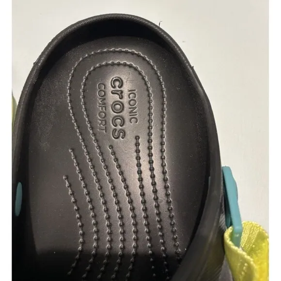 Crocs Unisex-Adult Classic All Terrain Clogs | Black/Multi Men 11