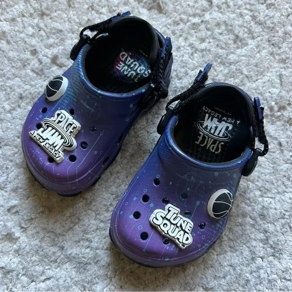 Crocs x Space Jam Basketball Tune Squad Classic All-Terrain Kids’ Clogs Shoes