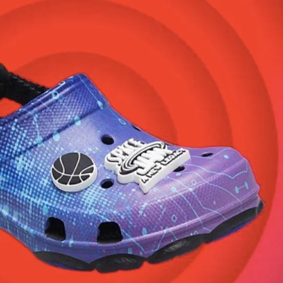 Crocs x Space Jam Basketball Tune Squad Classic All-Terrain Kids’ Clogs Shoes