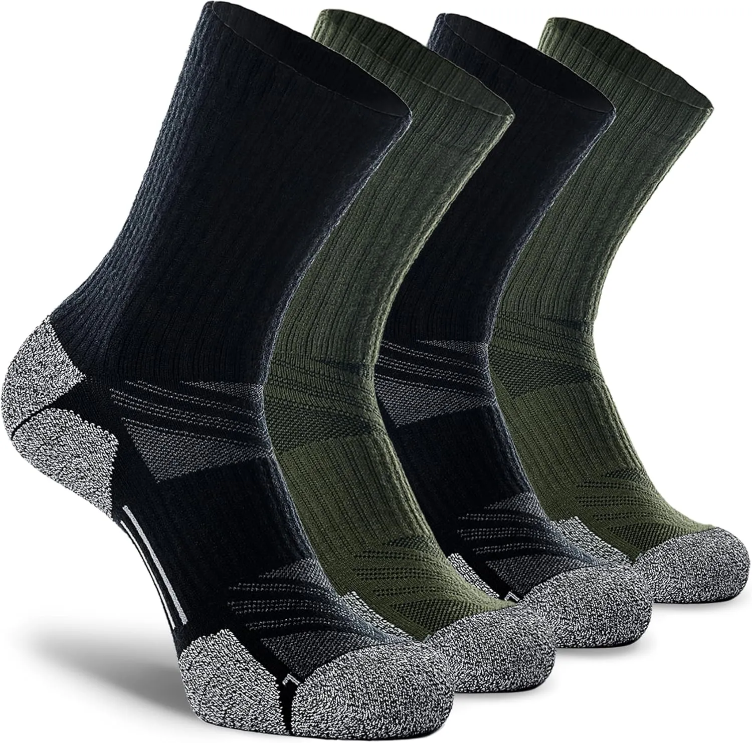 CWVLC Cushioned Crew Hiking Socks