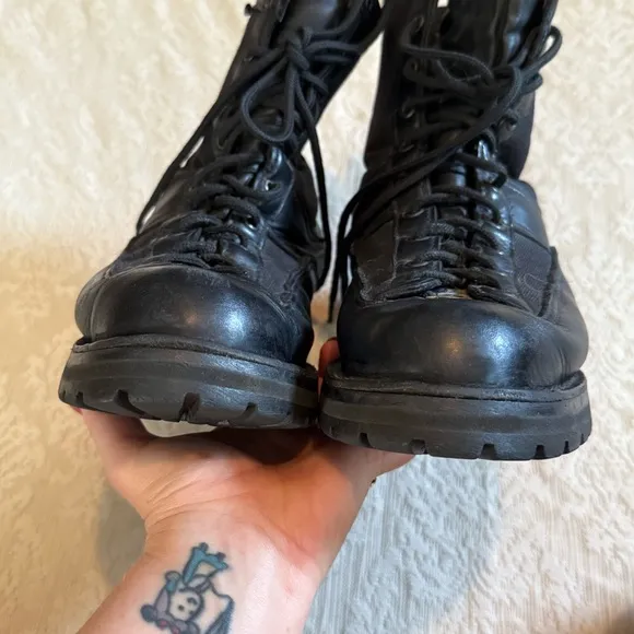 Danner Acadia black 8 goretex waterproof boots