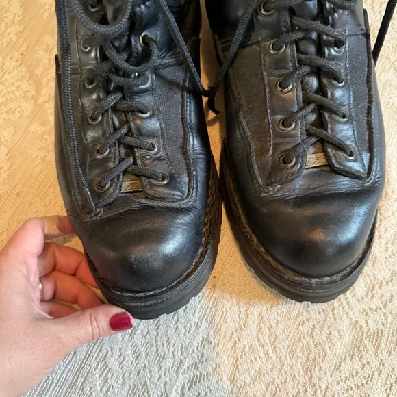 Danner Acadia black 8 goretex waterproof boots