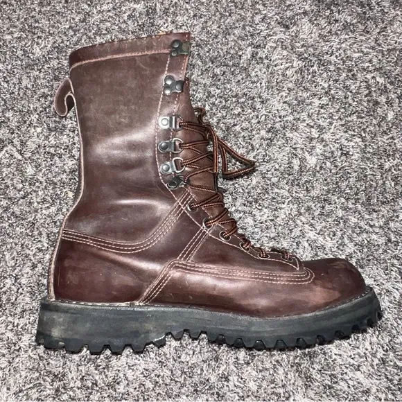Danner Canadian Brown Leather 600G Insulated Gore-Tex Boots Mens size 8 D 67200