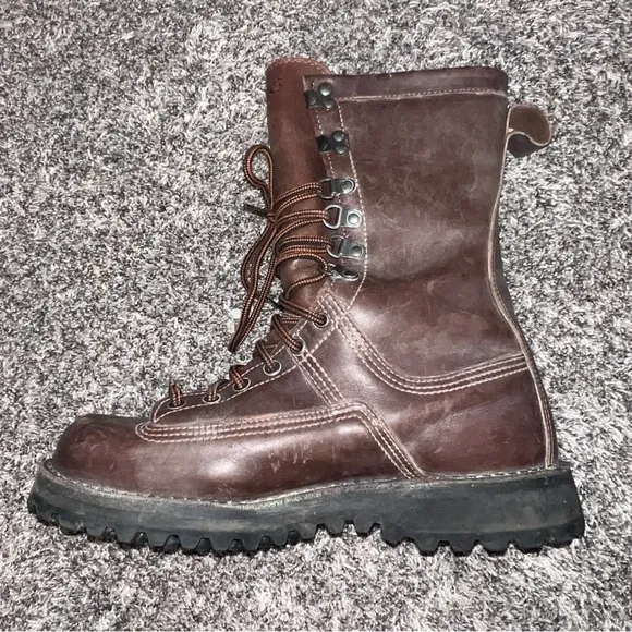 Danner Canadian Brown Leather 600G Insulated Gore-Tex Boots Mens size 8 D 67200