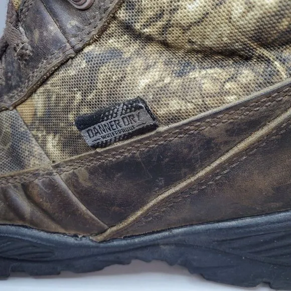 DANNER® ELEMENT 8&quot; MOSSY OAK BREAK-UP COUNTRY INSULATED 400G HUNT BOOTS Sz 10