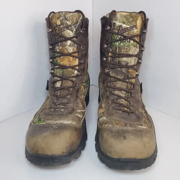 DANNER® ELEMENT 8&quot; MOSSY OAK BREAK-UP COUNTRY INSULATED 400G HUNT BOOTS Sz 10