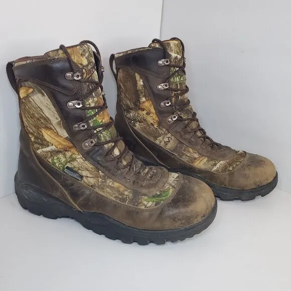 DANNER® ELEMENT 8&quot; MOSSY OAK BREAK-UP COUNTRY INSULATED 400G HUNT BOOTS Sz 10