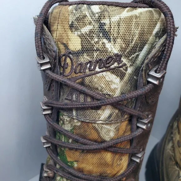 DANNER® ELEMENT 8&quot; MOSSY OAK BREAK-UP COUNTRY INSULATED 400G HUNT BOOTS Sz 10