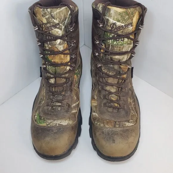 DANNER® ELEMENT 8&quot; MOSSY OAK BREAK-UP COUNTRY INSULATED 400G HUNT BOOTS Sz 10