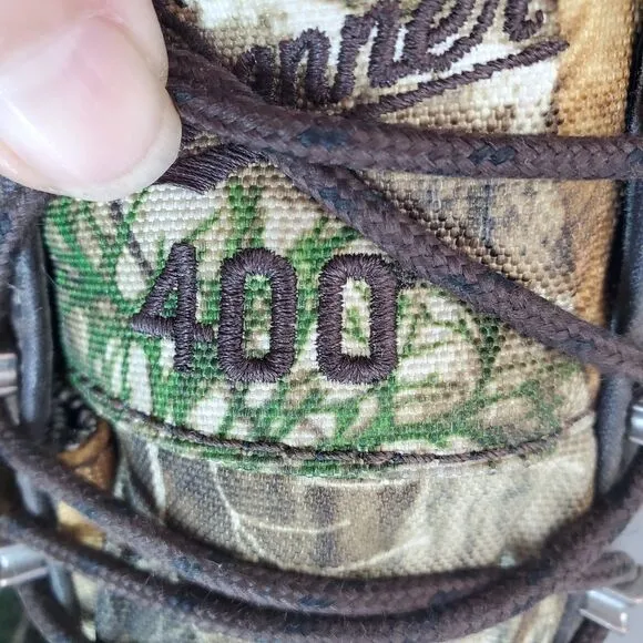 DANNER® ELEMENT 8&quot; MOSSY OAK BREAK-UP COUNTRY INSULATED 400G HUNT BOOTS Sz 10