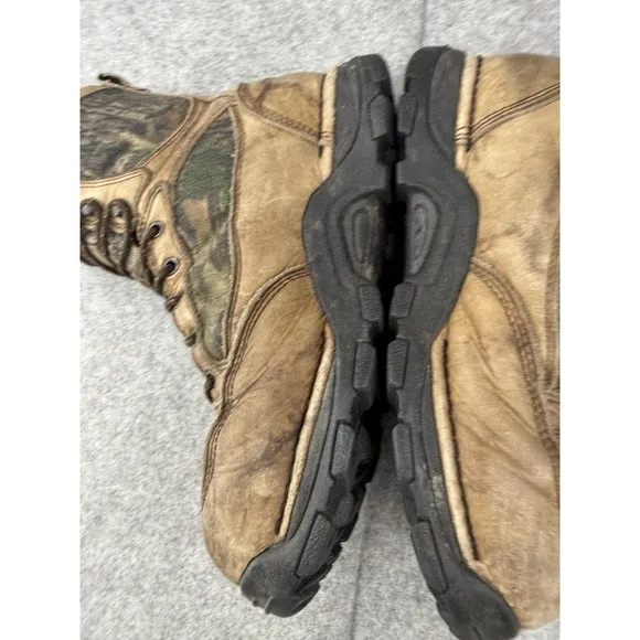 Danner Pronghorn Womens 8 8&quot; Boots 1000G MOBU GT Tan Leather Camo Insulated