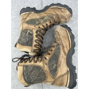 Danner Pronghorn Womens 8 8&quot; Boots 1000G MOBU GT Tan Leather Camo Insulated