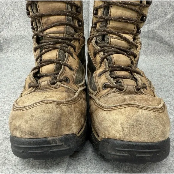 Danner Pronghorn Womens 8 8&quot; Boots 1000G MOBU GT Tan Leather Camo Insulated