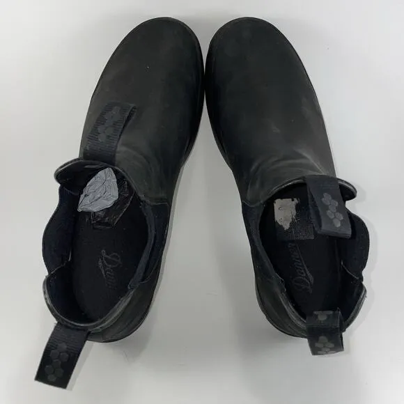 Danner Pub Garden Chelsea Boots Mens Size 13 Black Waterproof Leather 30330