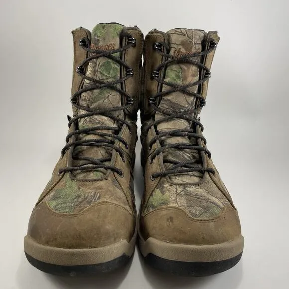 Danner Steadfast Hunting Boots, 8&quot; Realtree Xtra Waterproof 48065 Mens Size 9.5
