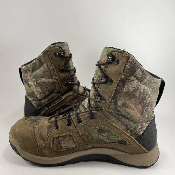 Danner Steadfast Hunting Boots, 8&quot; Realtree Xtra Waterproof 48065 Mens Size 9.5