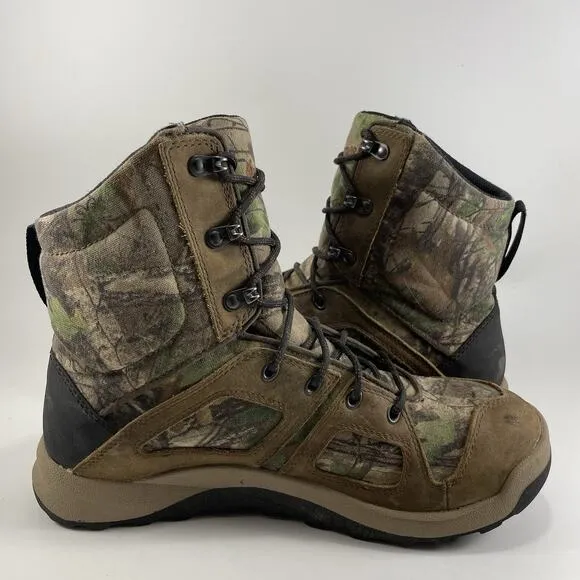 Danner Steadfast Hunting Boots, 8&quot; Realtree Xtra Waterproof 48065 Mens Size 9.5