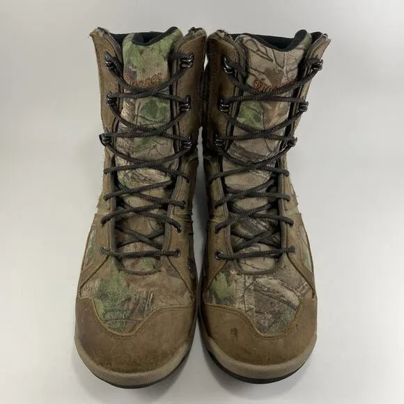 Danner Steadfast Hunting Boots, 8&quot; Realtree Xtra Waterproof 48065 Mens Size 9.5