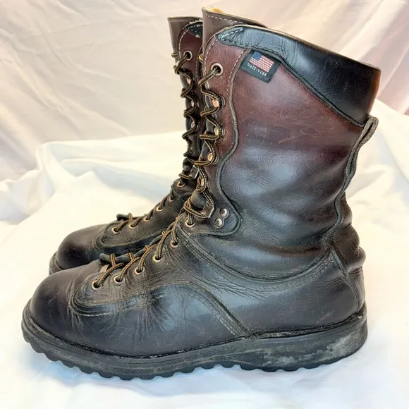 Danner Trophy 10&quot; Men's 9.5 D Gore Tex Boot Made in USA Insulated 600G 60000