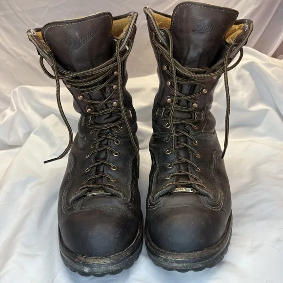 Danner Trophy 10&quot; Men's 9.5 D Gore Tex Boot Made in USA Insulated 600G 60000