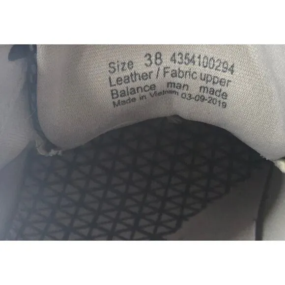 Dansko Leather Sneakers Shoes Women's Size 38 Black Lace Up Nurse Vibram