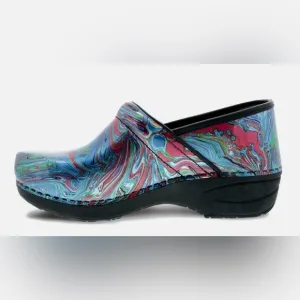 Dansko XP 20 Multi Color Iridescent Professional All Day Comfort Clogs Sz 11…