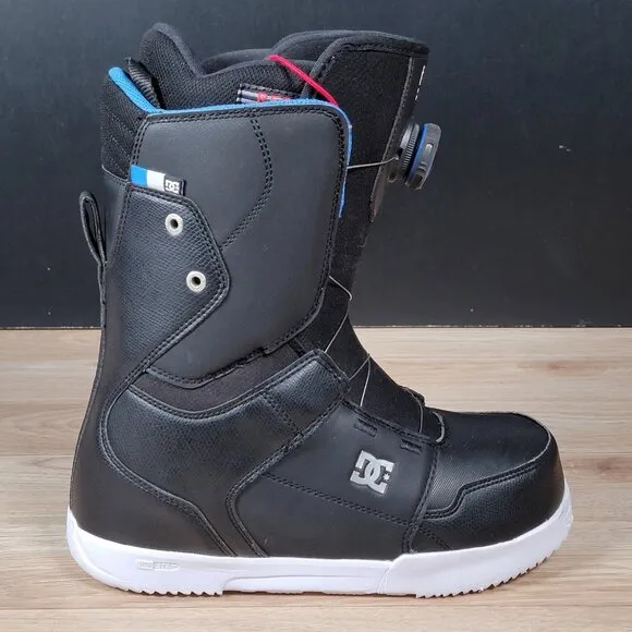 DC Scout Snowboard Boots Mens Size 7.5 Black 2018 BOA Lacing Insulated Winter