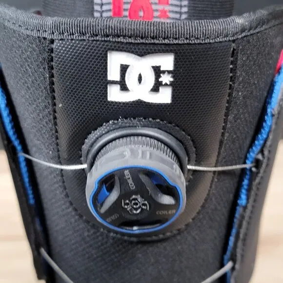 DC Scout Snowboard Boots Mens Size 7.5 Black 2018 BOA Lacing Insulated Winter