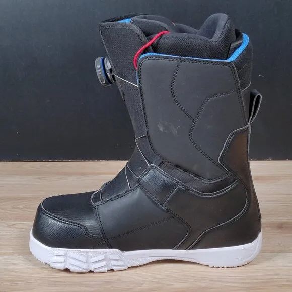 DC Scout Snowboard Boots Mens Size 7.5 Black 2018 BOA Lacing Insulated Winter