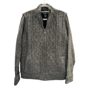 Denim &amp; Company Dad Shacket Gray Teddy Lined Warm Winter Jacket Classic Style