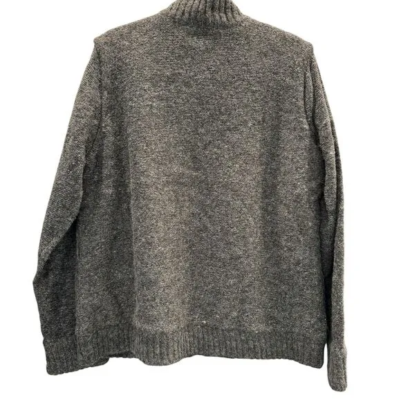 Denim &amp; Company Dad Shacket Gray Teddy Lined Warm Winter Jacket Classic Style