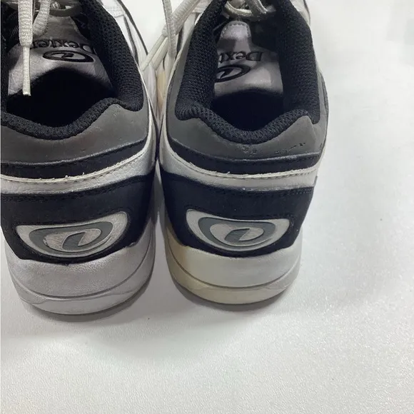 Dexter Dexter Jason III Slide-Rite Black‎ White Bowling Shoes Men's Size 7 M