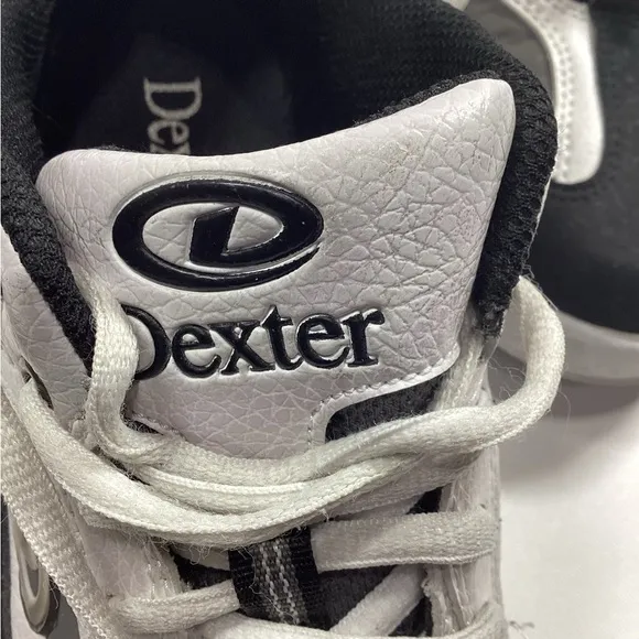 Dexter Dexter Jason III Slide-Rite Black‎ White Bowling Shoes Men's Size 7 M