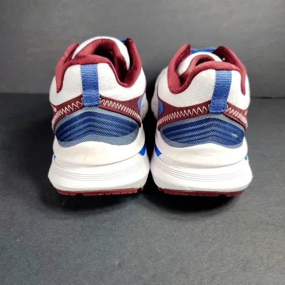 Diadora Mythos Women's Gray Burgundy  Running Sneakers Athletic Shoes Size 10