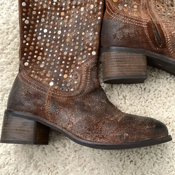 Diba True studded boot Browns What to do