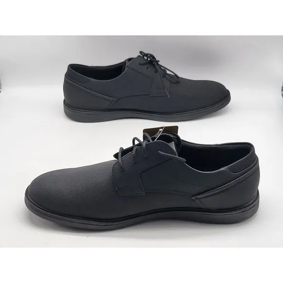Dockers Comfort Flex Black Shoes Size 13M Shock Absorbent Insole Cushion Comfort