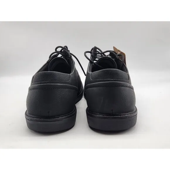 Dockers Comfort Flex Black Shoes Size 13M Shock Absorbent Insole Cushion Comfort