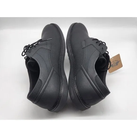Dockers Comfort Flex Black Shoes Size 13M Shock Absorbent Insole Cushion Comfort