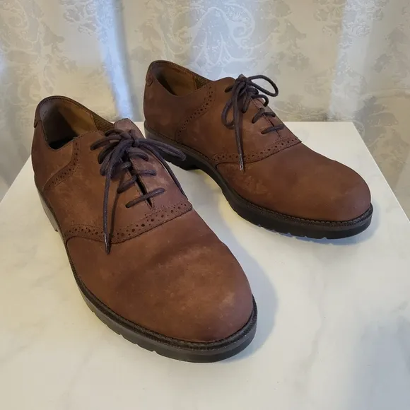 Dockers Men's Shoes Oxford Columbia Fudge, Size 13M, Color Brown, Heavy Duty