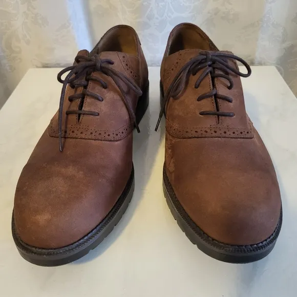 Dockers Men's Shoes Oxford Columbia Fudge, Size 13M, Color Brown, Heavy Duty
