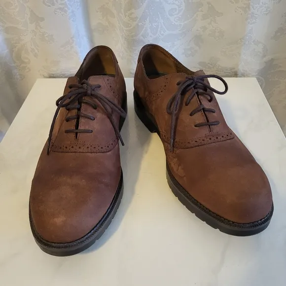 Dockers Men's Shoes Oxford Columbia Fudge, Size 13M, Color Brown, Heavy Duty