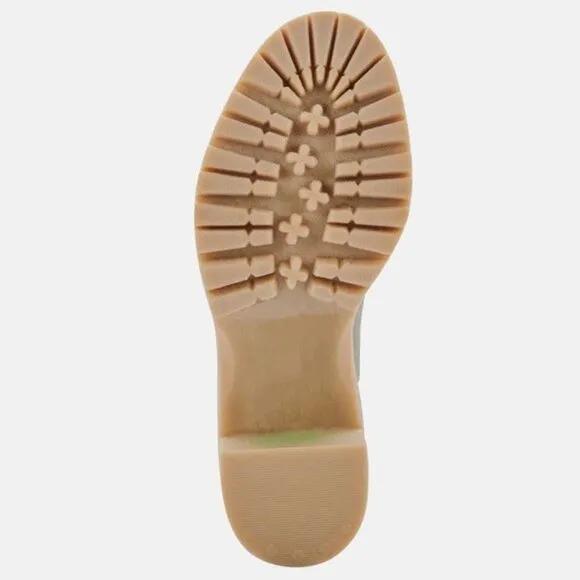 Dolce Vita Huey Caster Heeled Sage Cavas Boot NIB