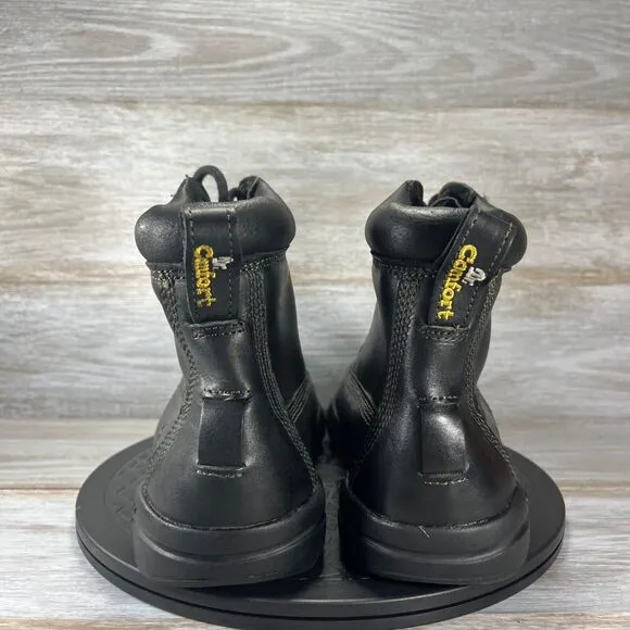 Dr. Comfort Mens Boss 9510 Black Leather Ankle Boots Size 12 M