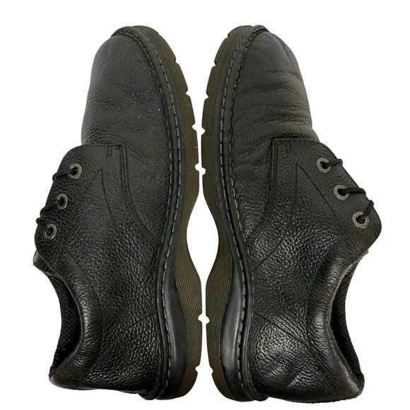 Dr. Doc Martens Ordell Comfort Shoes Black Leather Lace Up Oxford Shoes Size 12
