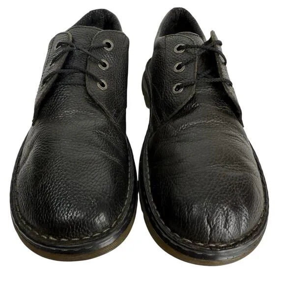 Dr. Doc Martens Ordell Comfort Shoes Black Leather Lace Up Oxford Shoes Size 12
